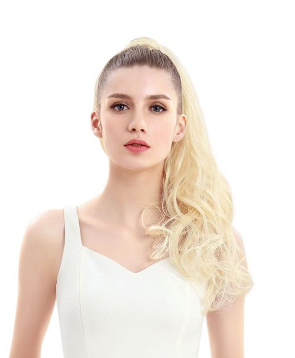 Hair Couture Luxury Wrap Wire Ponytail Gazania 28"